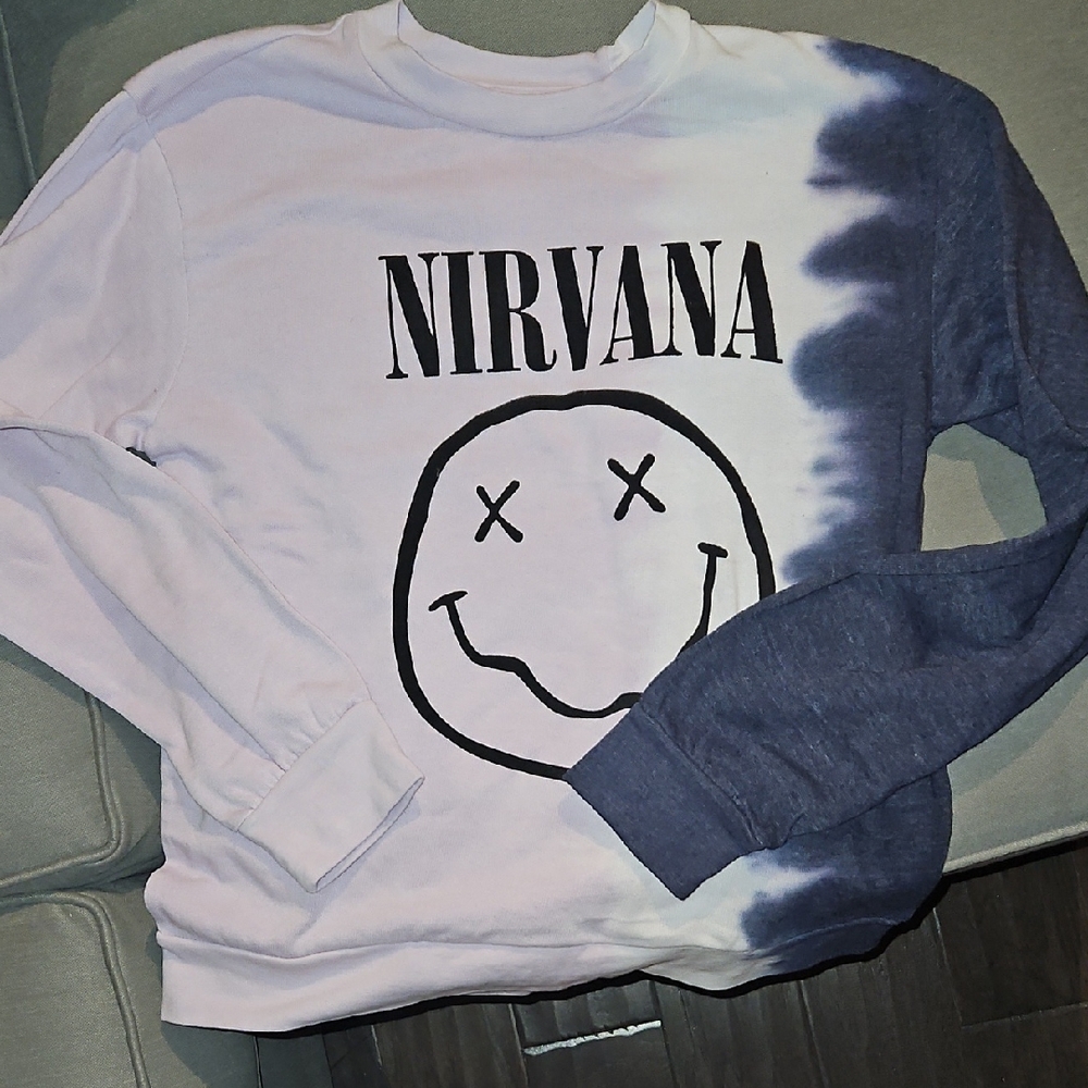 Nirvana Lightweight Sweatshirt, NWT - XS